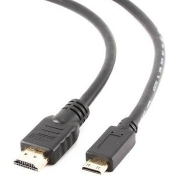 HDMI‑Kabel (Gembird CC-HDMIC-10) – 3 m, Schwarz, Mini‑zu‑Full-HDMI-Stecker