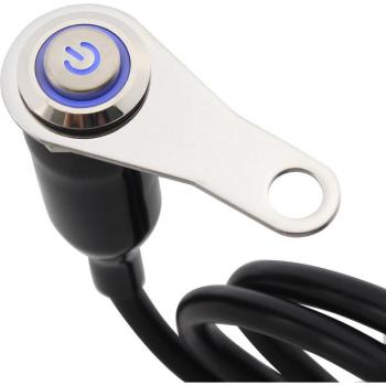 Commande Manuelle de Clignotants LED pour Moto