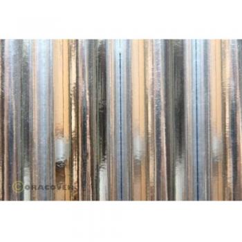 Oracover 321‑090‑010 Pellicola Termoadesiva LxL 10 m x 60 cm Cromo