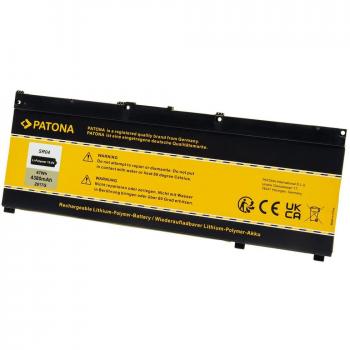 PATONA náhradní baterie pro HP OMEN 15-ce/dc/cb a Pavilion 15cx 4380mAh 15,4V SR03XL/SR04XL