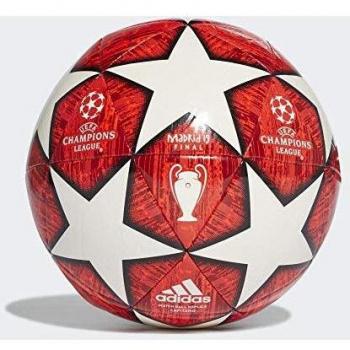Adidas Finale M CPT Sportball – Off‑White/Power Solar, Rot/Schwarz, 4‑teilige Verpackung