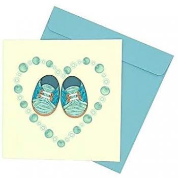 Card di Auguri in Origami Quilling per Bambini