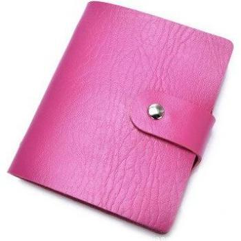 Large Capacity PU Business Card Holder