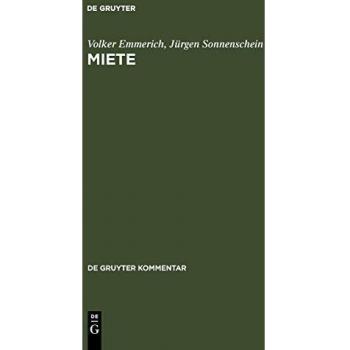Miete: Handkommentar. §§ 535 bis 580a des Bürgerlichen Gesetzbuches. Allgemeines Gleichbehandlungsgesetz