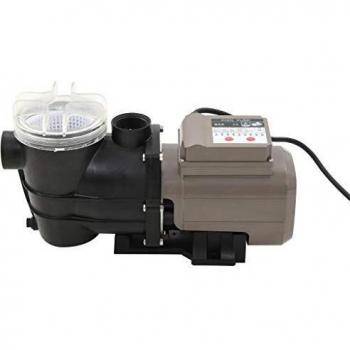 VidaXL Pompa per Piscina 0,25 HP con Timer 8000 L/h