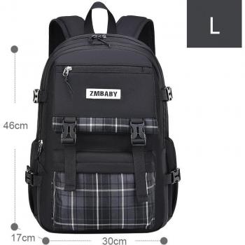 Girls Waterproof School Backpack with Print