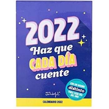 Calendario de escritorio Mr. Wonderful 2022
