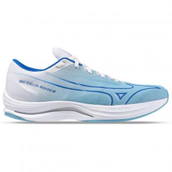 Scarpe da Running Mizuno Wave Rebellion Sonic 2 Blu Bianco 40.5