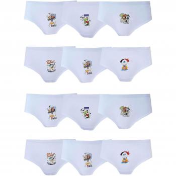 Slip Tutku per Ragazze 5-6 Anni 12 Pezzi