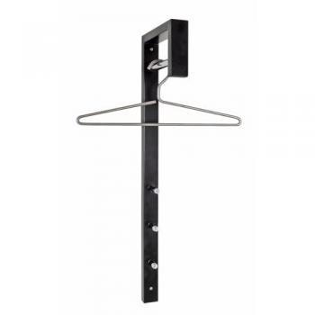 Wandgarderobe 89545 von HAKU Chrom / Schwarz
