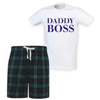 Green Daddy Boss Menswear 60‑Second PJs – Size M