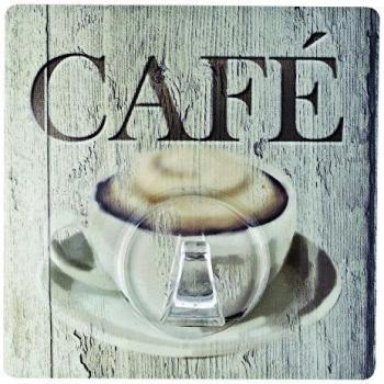 Gancio Uno Caffè WENKO Static‑Loc® – Fissaggio Facile, 8x8 cm