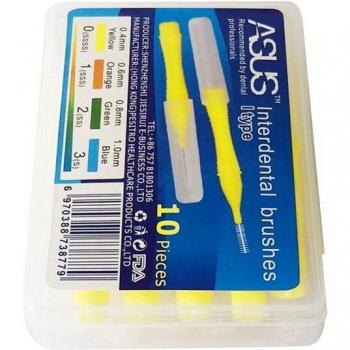 ASUS Brosse Interdentaires Ultra Lisse 10 – 0,4 mm – Entretien des Dents