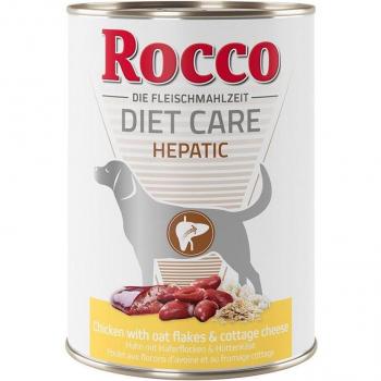 Rocco Diet Care Hepatic, pollo con copos de avena y queso cottage