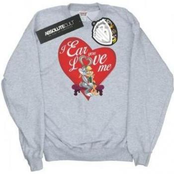 Felpa San Valentino Looney Tunes con Bugs Bunny e Lola per Ragazzi