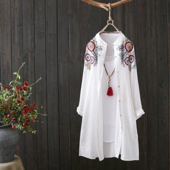 Chemise Boutonnée Style Chinois