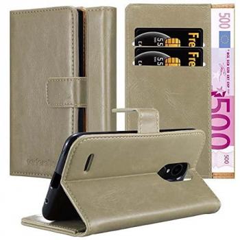 Funda Libro con Soporte para LG K4 2017 en Marrón