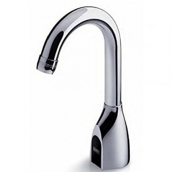 Rubinetto Lavabo Fotocellula Canna Alta Corrente 220V