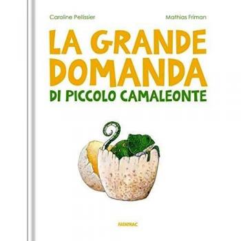 La grande domanda di piccolo camaleonte