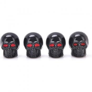 4-Pack Skull Valve Stem Caps