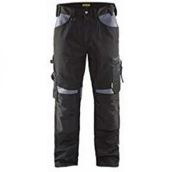 Pantaloni da lavoro BLAKLÄDER nero/grigio