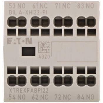 Eaton DILA-XHI22-PI Auxiliary Contact Block, 2 NO (T), 2 NF (R), 4 A