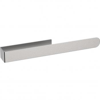 Porte‑serviette mural inox 37 cm, finition gris, adhésif 3M