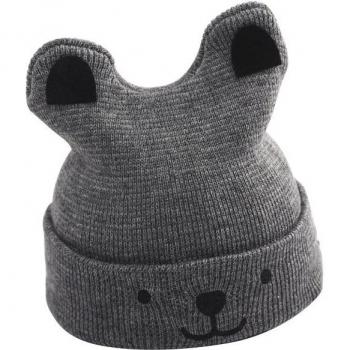 Infant Knitted Beanie Hat for Autumn Winter 0-12M