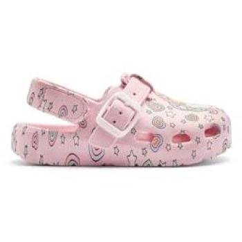 Zuecos Coloridos para Niñas con Motivo de Unicornio