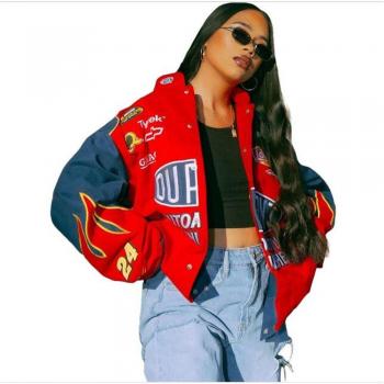 Chaqueta Suelta Estilo Urbano Mujer Otoño