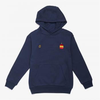 Felpa Team Quest Spagna Blu con Cappuccio Bambino 8