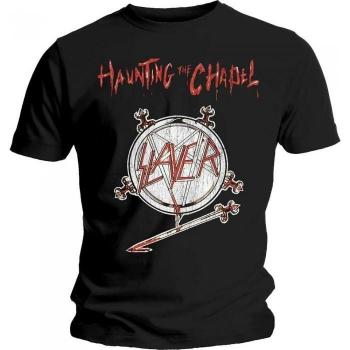Slayer Volwassene Achtervolging T-Shirt L – Zwart