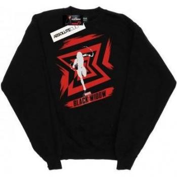 Marvel Women's Black Widow Movie Icon Sweatshirt Large Black