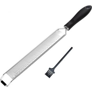 Stainless Steel Kitchen Grater with Cleaning Brush
