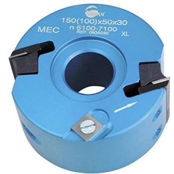 Porte-outils à profiler / feuillurer D.100 Al.30 Ht.50 Z2+V2