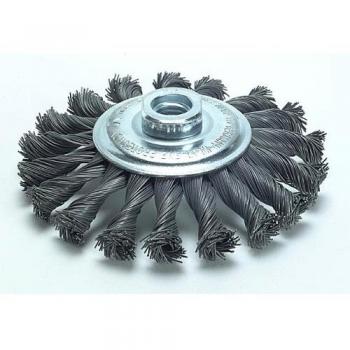 Lessmann 0.5mm Steel Wire Conical Brush 100mm M10