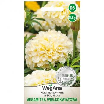 Semillas de Tagetes “Branca” Kilimanjaro 0,5 g – WegAna