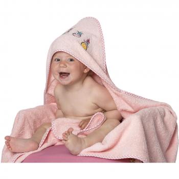 ZOLLNER Kapuzenhandtuch, Badetuch, 100 x