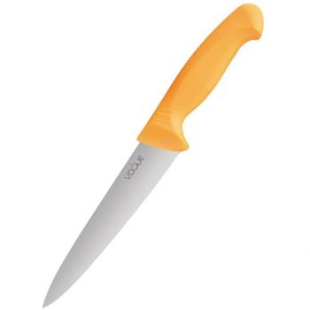 Vogue GH522 12.5 cm Length Utility Knife with Yellow Handle