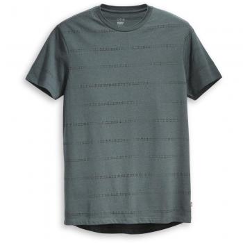 T-shirt Commuter Burn Out Levi's Uomo Grigio