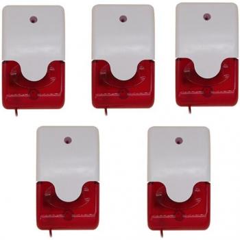 12V Home Security Strobe Siren