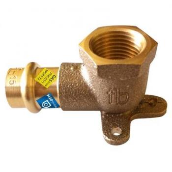 Gomito Flangiato F x Fil. Rp Acqua/Gas Diam. 12 x 1/2 D.G Idrotermica