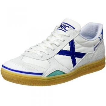 Munich Gresca Youth Indoor Soccer Sneakers – White, UK 5