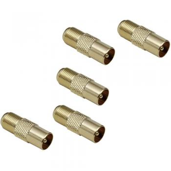 BKL Electronic Koax-Stecker F-Kupplung