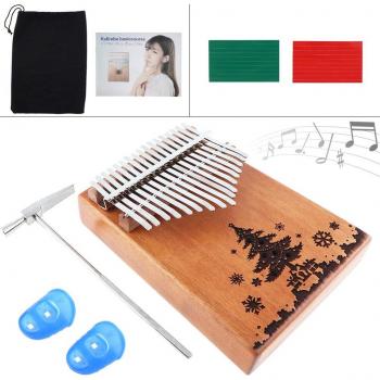 Mbira Navideño en Forma de Árbol