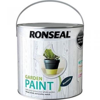 5LTR RONSEAL GARDEN PAINT BLACKBIRD