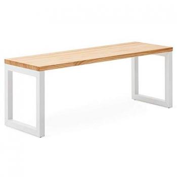 Panca Salotto ICUB Strong Eco 40x140x48 cm Colore Bianco