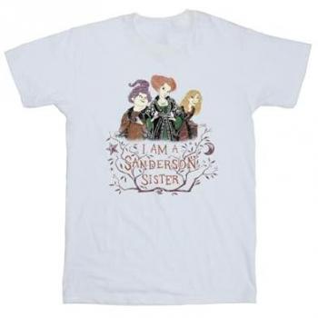 Hocus Pocus Sanderson Sister Men’s Tee – White – Small – Disney Edition
