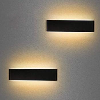 Lámpara de pared interior 2 * 12W 3000K
