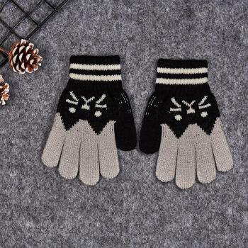 Guantes de Cachemira Purrfectos 4-8 años